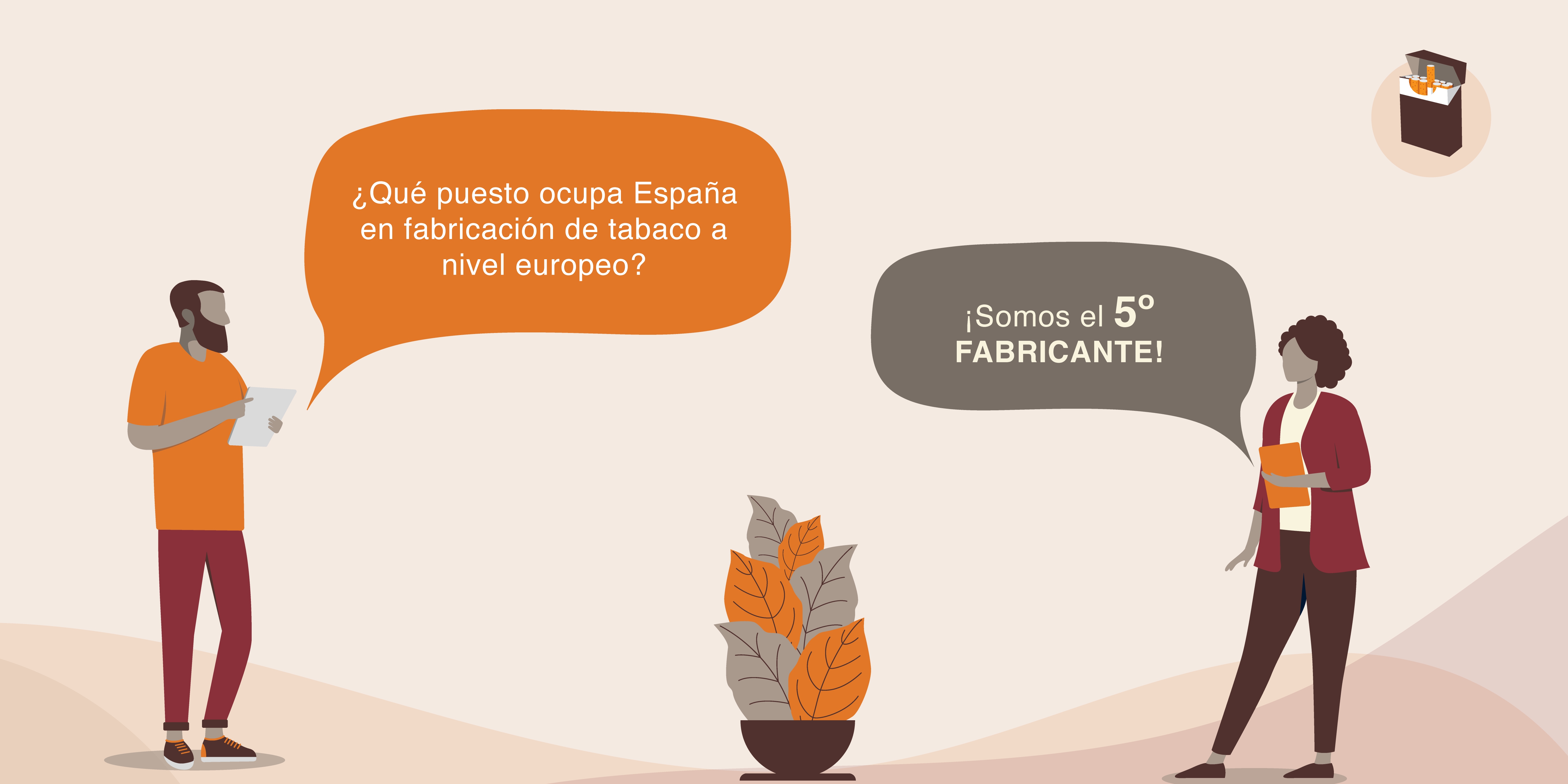 España es el quinto país fabricante de productos de tabaco a nivel europeo