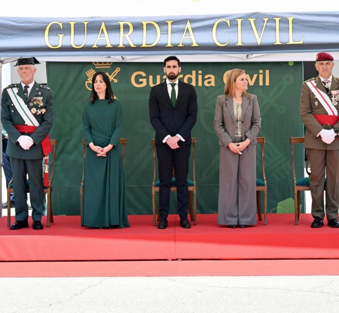 La Guardia Civil celebra su 181º aniversario con un emotivo homenaje a su labor durante la DANA 
