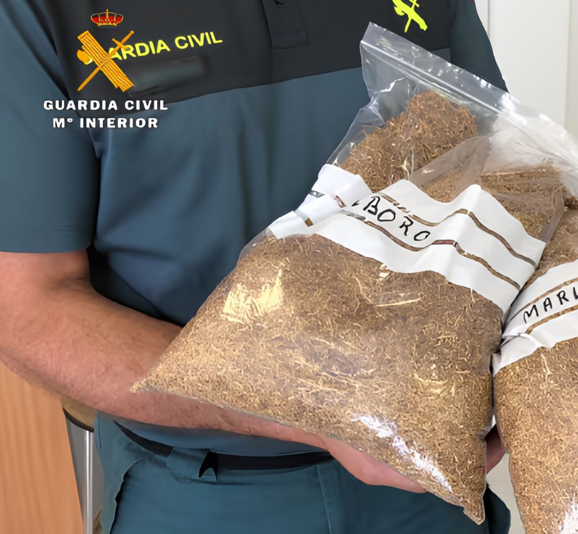 Más de 850 kilos de picadura, 6.000 cajetillas y robos en estancos: continúan las actuaciones contra el contrabando de tabaco en España 